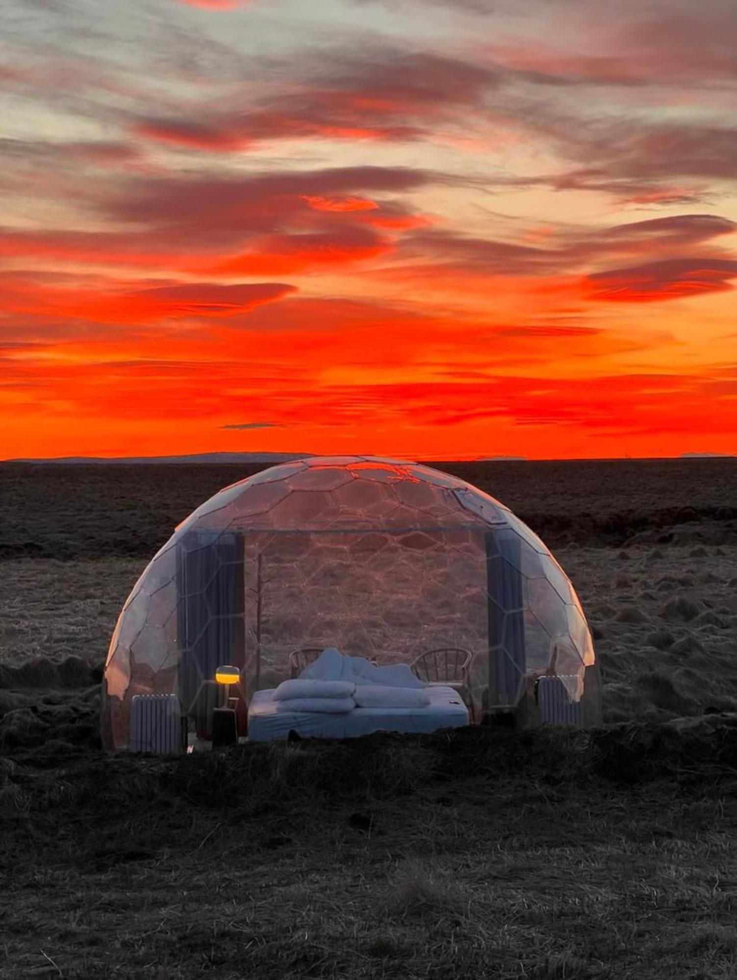 Вилла Aurora Igloo Хелла Экстерьер фото