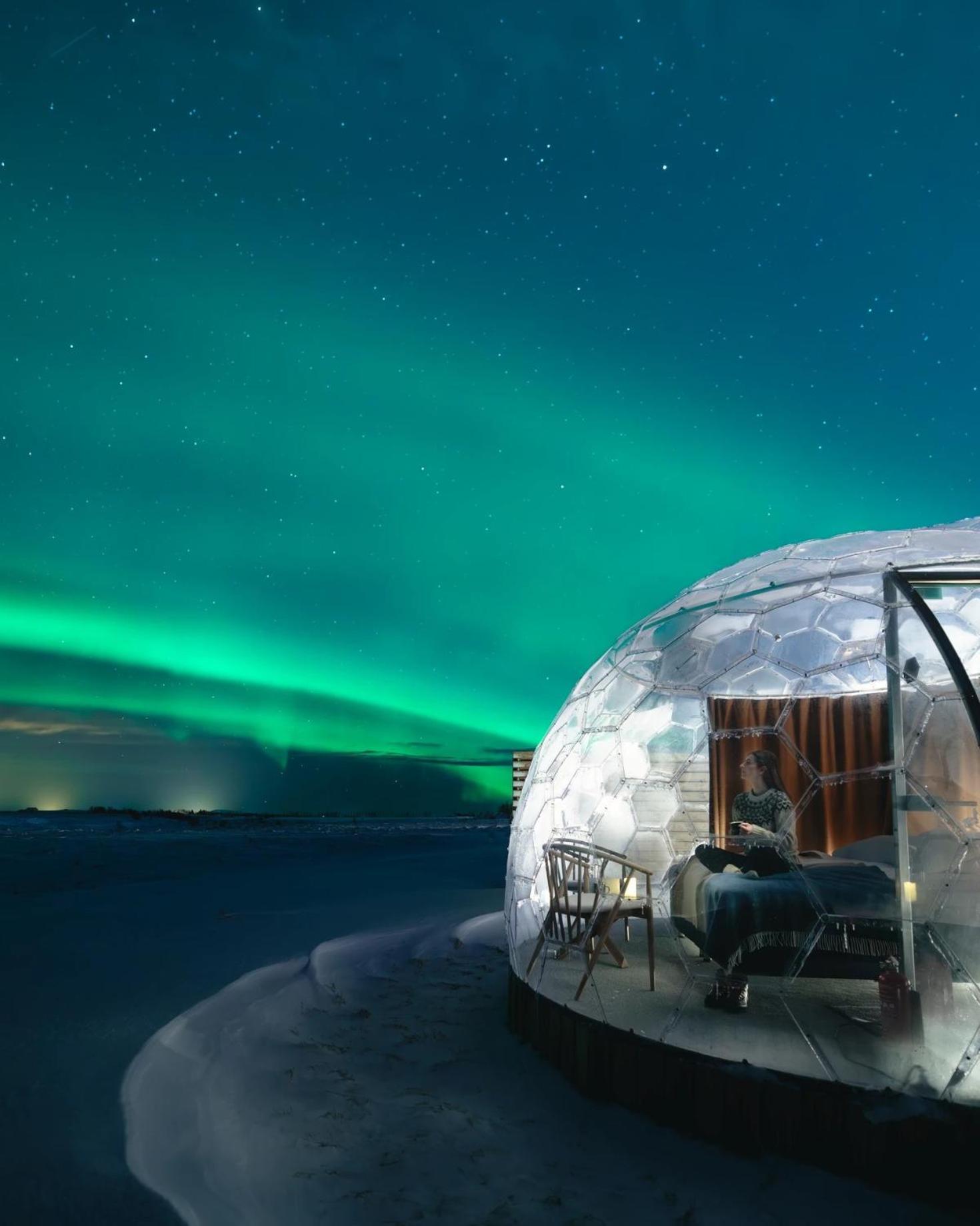 Вилла Aurora Igloo Хелла Экстерьер фото